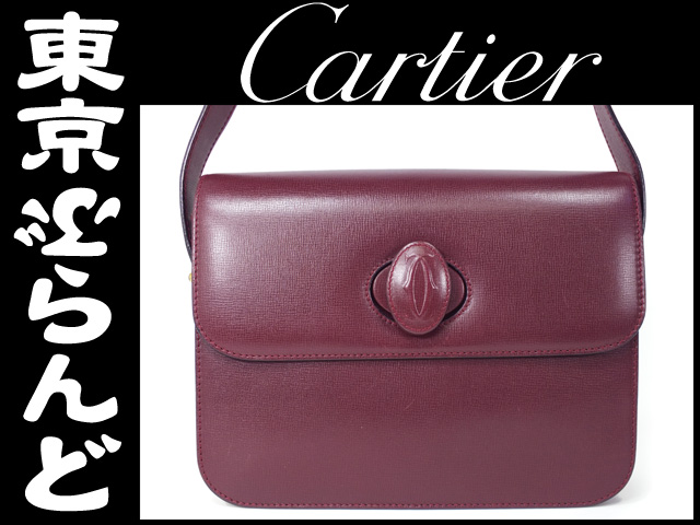 カルティエ（Cartier） マスト レザー ショルダーバッグ の高価買取事例｜東京ぶらんど（店舗サイト）
