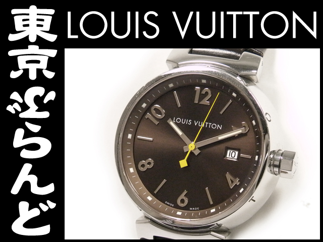 ルイ・ヴィトン（LOUIS VUITTON） タンブール メンズ腕時計 Q1111 ...