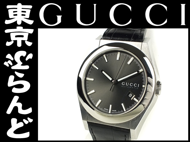 グッチ（GUCCI） パンテオン 115.2 メンズ自動巻腕時計 115.2の高価買取事例｜東京ぶらんど（店舗サイト）