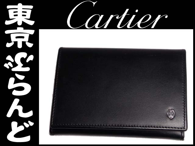 カルティエ（Cartier） パシャ レザーカードケース 名刺入れ の高価 ...