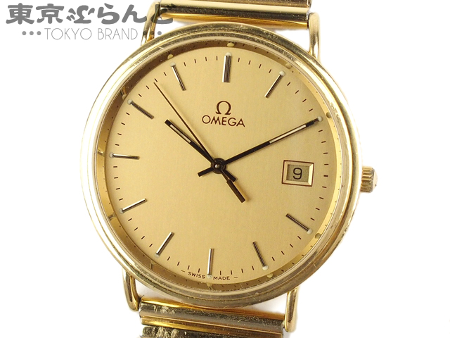 オメガ （OMEGA） デビル K18YG メンズ腕時計 QZ