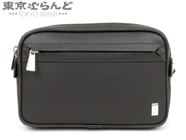 ダンヒル Dunhill ウェストポーチ バッグ ブラウンレザー Fh8610の高価買取事例 東京ぶらんど 店舗サイト